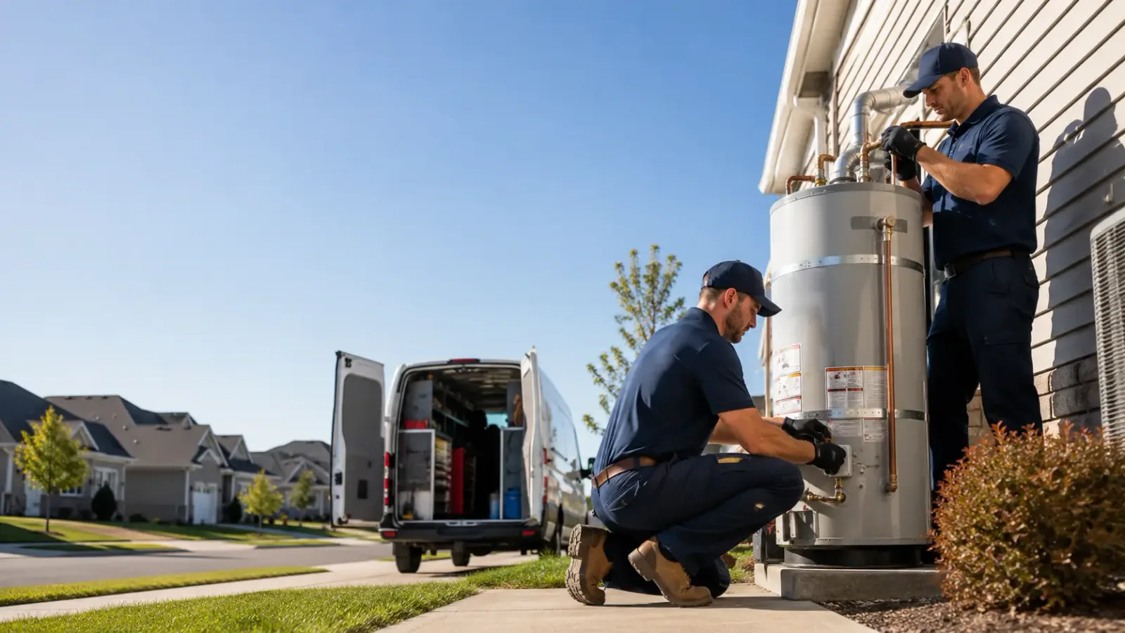 Water Heater Installation in Sunset, TX